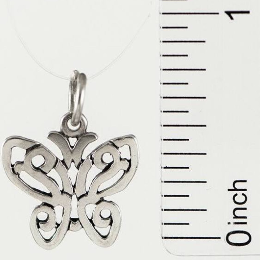 Sterling Silver Lace Wing Butterfly